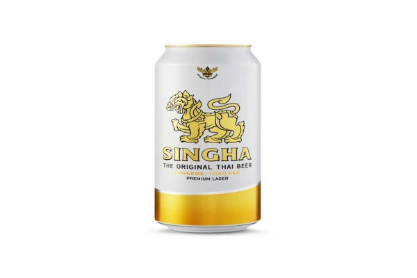 SINGHA LAGER BEER CANS 49cl